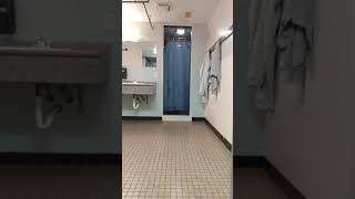 walk into mens shower room and someone talking to himself in shower funny had to video it [upl. by Yerfoeg]