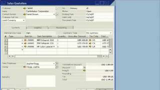 Sales Order Processing in SAP Business One [upl. by Ennairda]