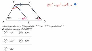 Angles  Worked example  Praxis Core Math  Khan Academy [upl. by Simmons]