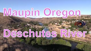 Maupin OregonDeschutes RiverScenic CliffsViews RVerTV [upl. by Innep733]