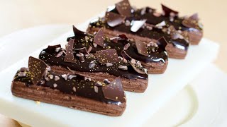 Intense Chocolate Eclair – Bruno Albouze [upl. by Helve390]