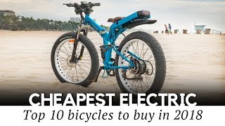 10 Cheapest Electric Bicycles You Can Afford Review of Bikes Starting at 699 [upl. by Shien]