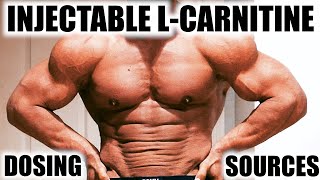 INJECTABLE LCARNITINE DOSING AND SOURCES [upl. by Ronni]