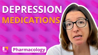 Depression Medications  Pharmacology  Nervous System  LevelUpRN [upl. by Francie]