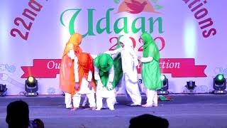 Teri Mitti  Udaan 2020  22nd Annual Day Celebrations  Iqra Talent amp High Schools [upl. by Nahgaem514]