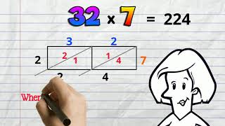 Lattice Method Multiplication [upl. by Eiger589]