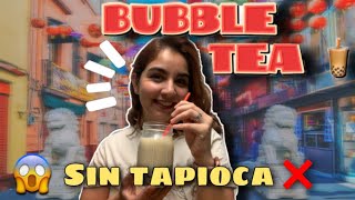 COMO HACER TÉ DE BURBUJASBUBBLE TEA BOBA MILK TEA 🧋 SIN TAPIOCA❌ ISIS G [upl. by Washington]