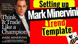 How to setup Mark Minervini Trend Template [upl. by Goldfinch123]