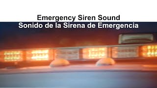 🚑 Emergency Siren Sounds 🚨 🔊 Sirens Noise Royalty Free Sound Effects  Sonido Sirena de Emergencia [upl. by Akinit]