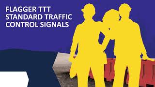 Flagger Standard Traffic Control Signals  Your ACSA Safety Training [upl. by Ardolino]