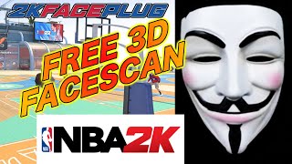 FREE ANONYMOUS MASK 3D FACE SCAN ALL 2K VERSIONS [upl. by Luapnaes]