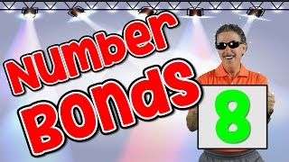 I Know My Number Bonds 8  Number Bonds to 8  Addition Song for Kids  Jack Hartmann [upl. by Bonar]