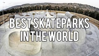 10 BIGGEST Skateparks In The WORLD US UK Canada Australia China [upl. by Etneciv377]