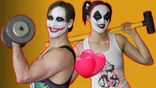 Joker amp Harley Quinn in COUPLES FITNESS [upl. by Thanos]