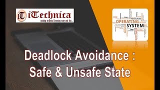 30 Deadlock Avoidance Safe amp Unsafe State [upl. by Olli]