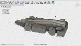 How to make a cad fusion 360 car for f1 in schoolsunder 10 minutes [upl. by Heidie985]