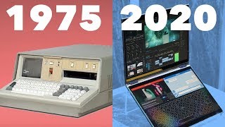 Evolution of Laptops Portable Computers 1975  2020 [upl. by Charmain63]