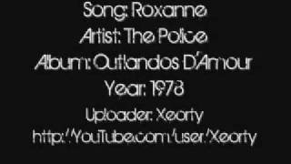 The Police  Roxanne  Lyrics [upl. by Candace450]