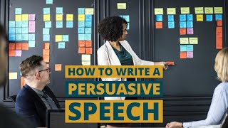 How To Write A Persuasive Speech [upl. by Aiotal865]