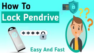 How To Set Password In Pendrive  Lock Pendrive With Password  BitLocker [upl. by Bernstein]