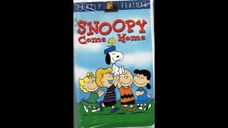 Opening to Snoopy Come Home 1995 VHS [upl. by Oirelav569]