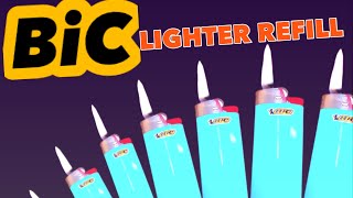 How To Refill A BIC lighter [upl. by Estel]