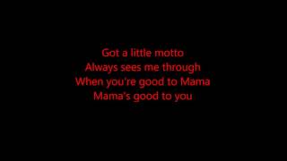 When Youre Good To Mama Karaoke  Instrumental Chicago [upl. by Adel]