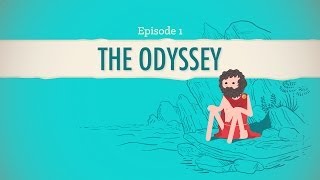 A Long and Difficult Journey or The Odyssey Crash Course Literature 201 [upl. by Amikan]