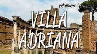 Hadrians Villa Villa Adriana  UNESCO World Heritage Site [upl. by Kenway]