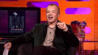 The Graham Norton Show S10E13 feat Liam Neeson Patrick Stewart Alan Davies Ed Sheeran [upl. by Kemp]