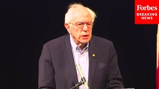 Bernie Sanders Warns Iowa City About Rise Of Oligarchy Power In The United States [upl. by Kehoe]