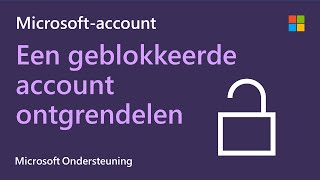 Een geblokkeerde Microsoftaccount ontgrendelen  Microsoft [upl. by Brinn184]