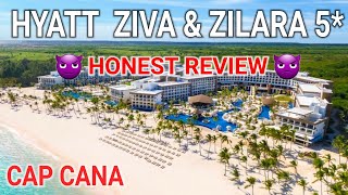 HYATT ZIVA and HYATT ZILARA 5 Cap Cana Dominican Republic A COMPLETE REVIEW [upl. by Frost541]