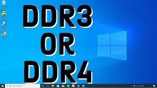 How to check the RAM type DDR3 or DDR4 in Windows 10 [upl. by Sucramat]