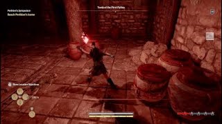 Assassins Creed Odyssey  Tomb Of The First Pythia Solution [upl. by Hsatan719]