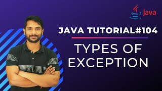 Types of Exception Exception Handling  Java Programming  In Hindi [upl. by Adnahsal]