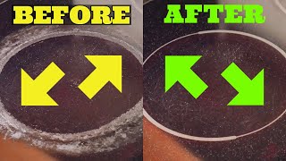 How to Clean Burnt Stove Top  Glass or Ceramic  THIS REALLY WORKS [upl. by Naesyar]