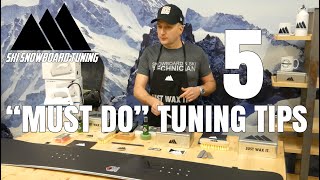 See inside the Ski Snowboard Tuning Service Kit amp 5 quotMust Doquot Servicing Tips for Waxing your Skis [upl. by Chow]