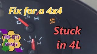 FIXING a 4x4 STUCK in 4L [upl. by Teece]