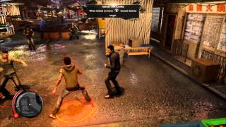 Sleeping Dogs Definitive Edition PS4 Gameplay  Nightmarket Combat [upl. by Ecirtak]