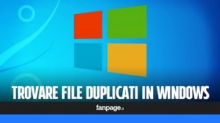 Come cancellare file doppi in Windows [upl. by Cote]