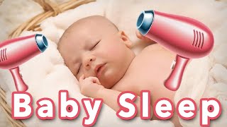 120min  Baby Fön Geräusch zum einschlafen  Haarfön für Babys  Hair Dryer Sleep Sounds [upl. by Molloy]