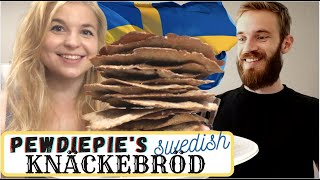 PRO CHEF BAKES PEWDIEPIES KNÄCKEBRÖD I Swedish Classic Recipe I Step by Step Tutorial [upl. by Roderick]