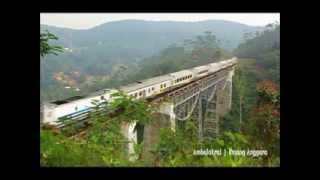 Kereta Api Indonesia Video Compilation of Indonesian Train [upl. by Nannaihr]