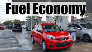 2018 Nissan Micra  Fuel Economy MPG Review  Fill Up Costs [upl. by Bibi564]