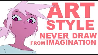 3 STEPS TO INSTANTLY FIND YOUR STYLE NEVER draw from IMAGINATION [upl. by Fulbert425]