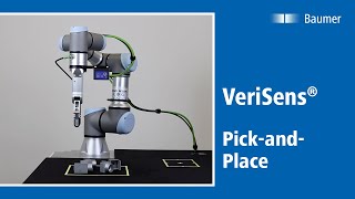 Baumer  VeriSens® vision sensors  Implement pickandplace easily [upl. by Eenoj]