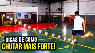 Como jogar Futsal Chute FORTE na BOLA  100 EFETIVO  5 [upl. by Horan]