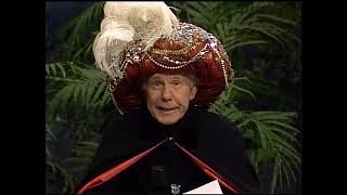 Johnny Carson  one of the final Carnac segments [upl. by Critchfield748]