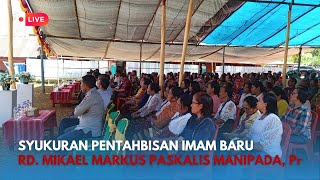 Live Syukuran Pentahbisan Imam Baru RD Mikael Markus Paskalis Manipada Pr di Desa Tominuku Alor [upl. by Doownyl401]